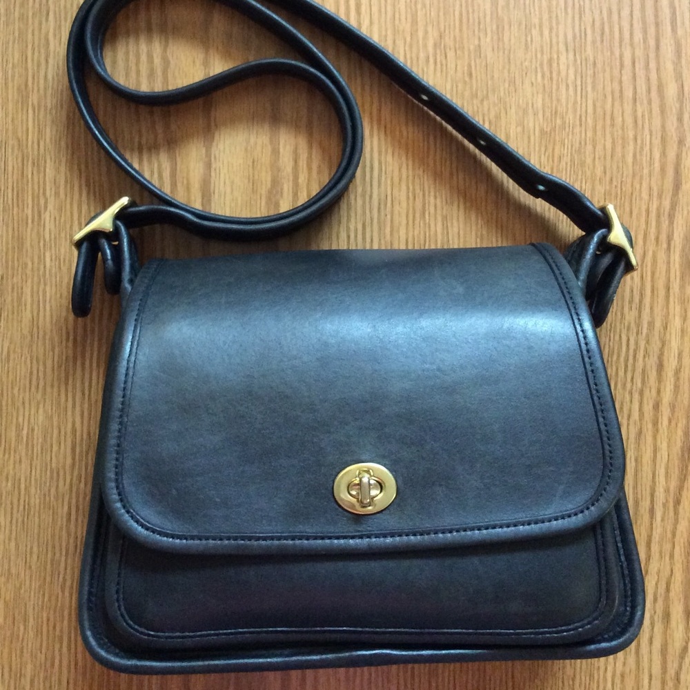 Vintage Coach Ramblers Legacy-Black leather